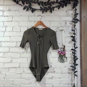 Madewell Ribbed Bodysuit